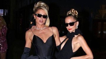 paris-hilton-kenakan-gaun-rancangan-desainer-indonesia,-klasik-dan-memesona!