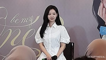 tampil-anggun-dengan-gaun-putih,-aktris-korea-kim-ji-won-siap-sapa-penggemar-di-indonesia