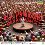 Kok Panggung Amien Rais Mengecil?