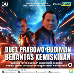 Duet Prabowo-Budiman Berantas Kemiskinan