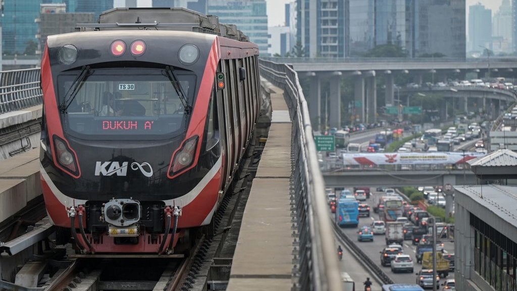lrt-jabodebek-gangguan,-penumpang-diturunkan-di-stasiun-pancoran