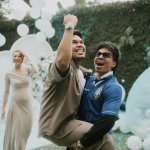 Thariq-Aaliyah Gelar Acara Gender Reveal, Reaksi Atta Halilintar Curi Perhatian. Seneng Banget!