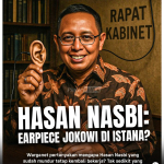 Hasan Nasbi: Earpiece Jokowi di Istana?