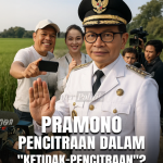 Pramono Pencitraan dalam “Ketidak-pencitraan”?