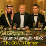 Trump-Ronaldo-MBS: The GOATs Dinner